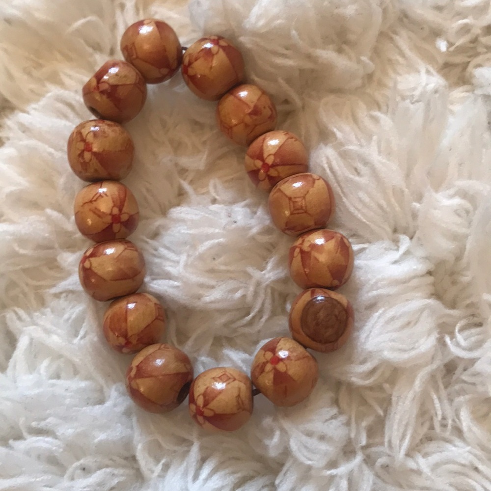 Wooden bracelet